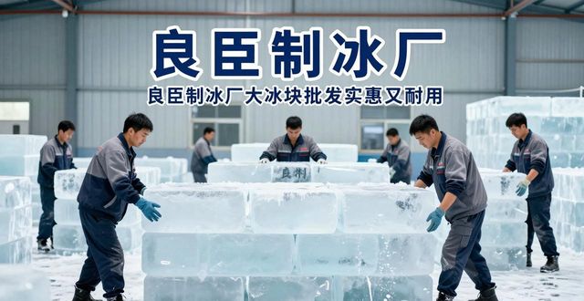 佛山大冰块厂 良臣制冰厂大冰块批发实惠又耐用