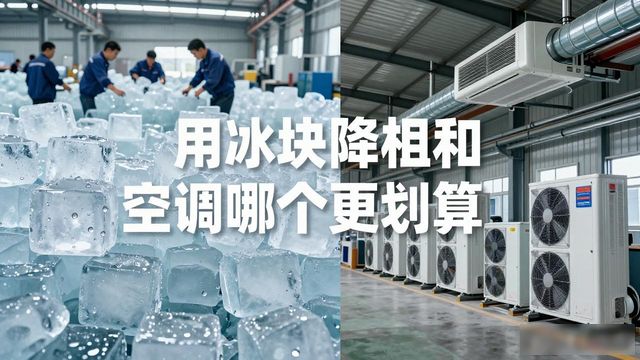 佛山夏季车间降温大冰块_车间冰块降温_冰块降温效果怎么样